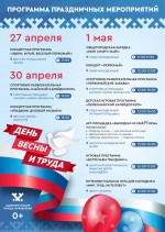 Программа праздничных мероприятий