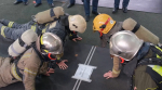 В Муравленко определили лучшее звено газодымозащиты