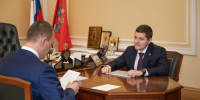 Дмитрий Артюхов и Михаил Дегтярев обсудили развитие спорта на Ямале - Муравленко 24