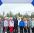 Сегодня на лыжероллерной трассе представители городского здравоохранения отметили Международный день ходьбы! - Муравленковская ГБ